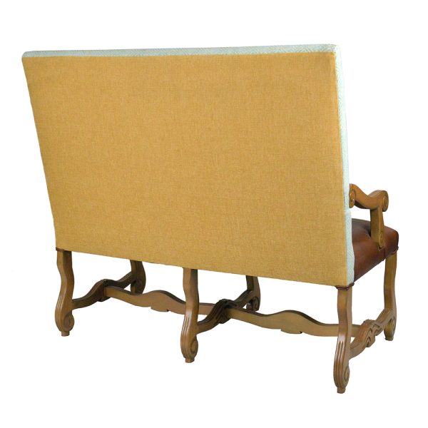 17th century loveseat settee s233l2-1-1-1 sigla furniture