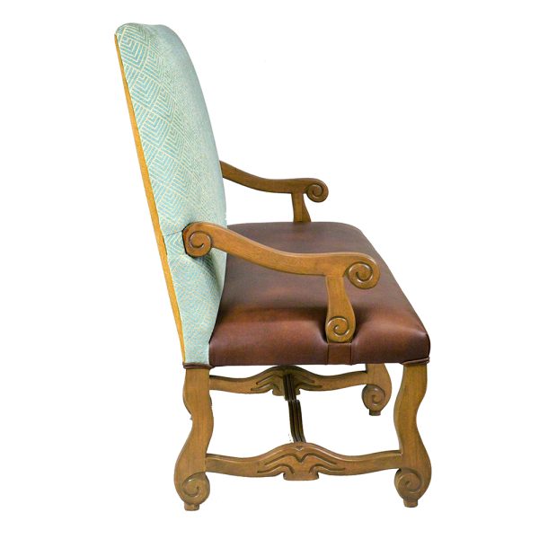 17th century loveseat settee s233l2-1-1 sigla furniture