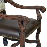 17th century tuscan arm chair s975a3-1-1-1 sigla furniture