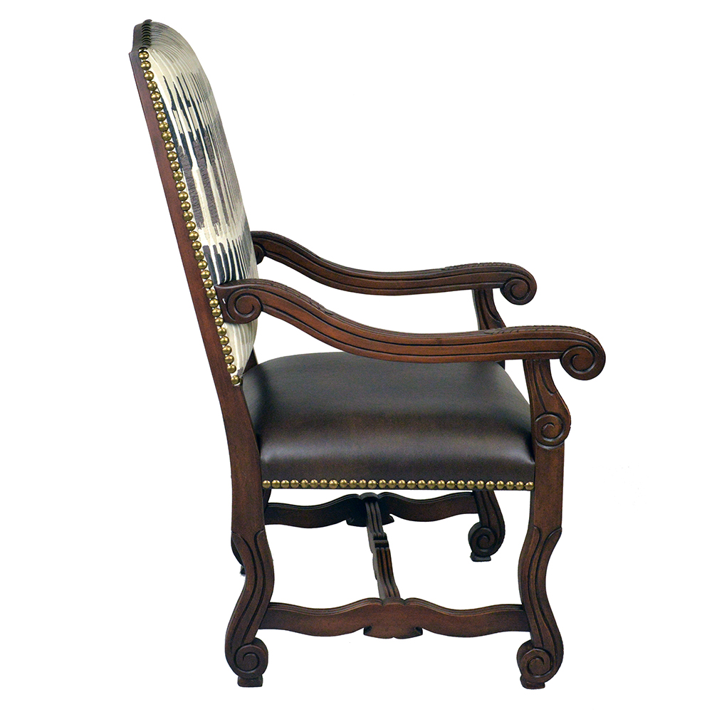 17th century tuscan arm chair s975a3-1-1 sigla furniture