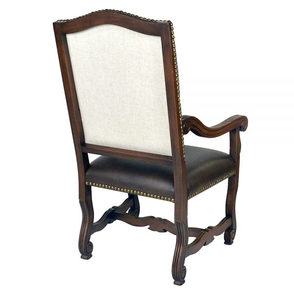 17th century tuscan arm chair s975a3-1 sigla furniture