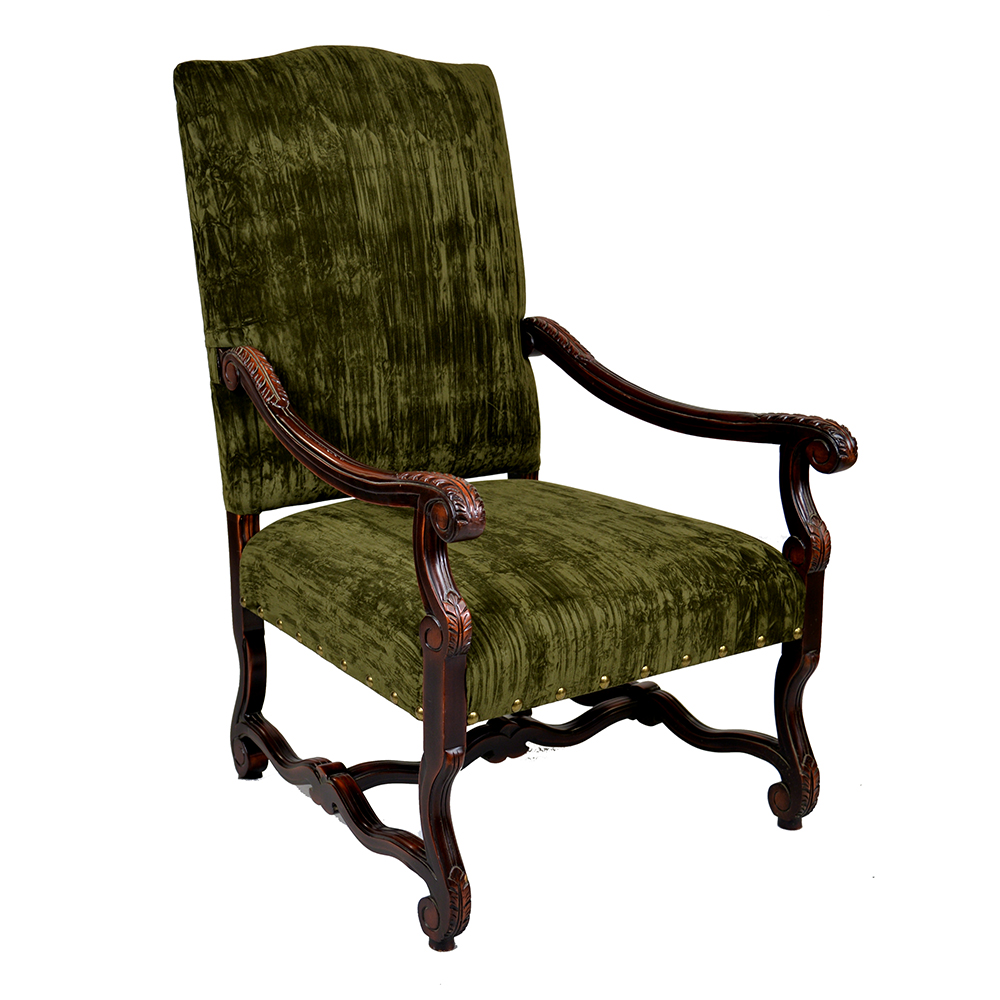 17th century tuscan dining arm chair s975a4 sigla furniture
