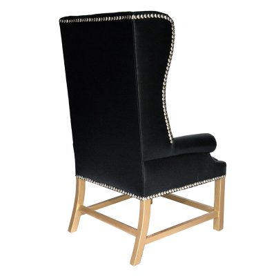 Kathy French Wing Library Chair Tufted Back T25A3-1-1-1-1 sigla furniture