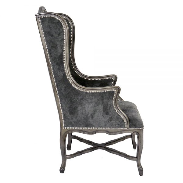 Kale French Wing Back Library Chair T23LC3-1-1-1 sigla furniture
