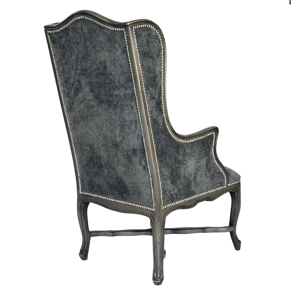 Kale French Wing Back Library Chair T23LC3-1-1 sigla furniture
