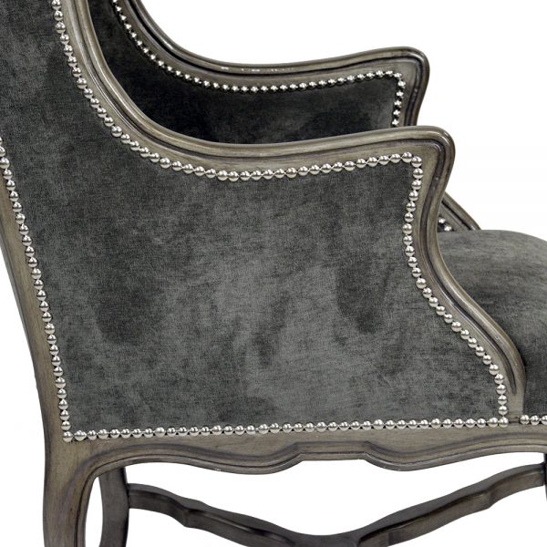 Kale French Wing Back Library Chair T23LC3-1 sigla furniture