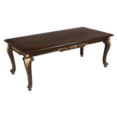 Louis XVI Dalia Wood Top Coffee Table S1070CT-1 sigla furniture