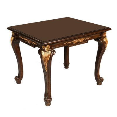 Louis XVI Dalia Wood Top End Table S1070ET-1 sigla furniture