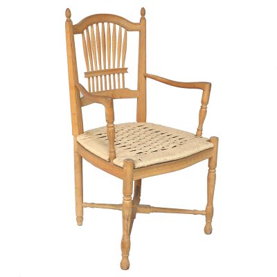 Mimi Country French Wheat Back Arm Chair S781A-1 sigla furniture