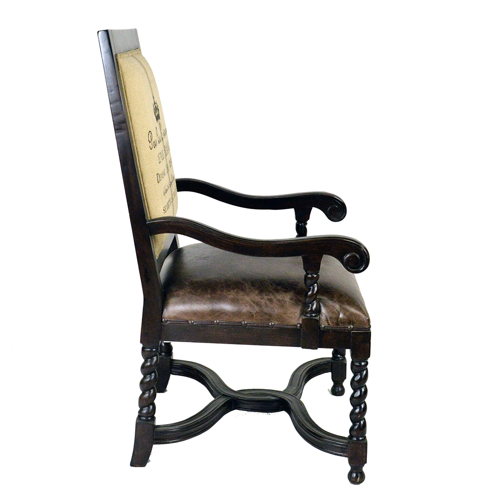 bella bobbin twister arm chair s857a5-1-1-1 sigla furniture