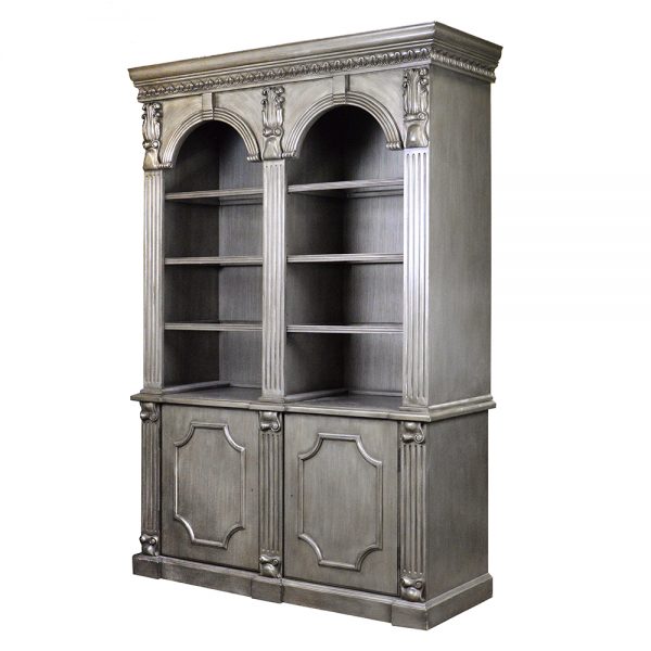 display cabinet curio library s898cl2-1-1 sigla furniture