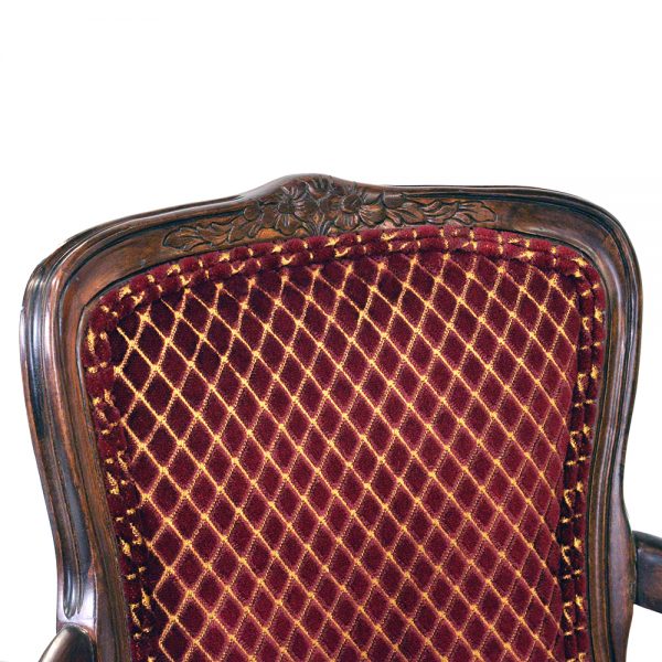 louis xv junior arm chair s1002a2-1 sigla furniture