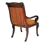 louis xvii carved arm chair s840a1-1-1-1 sigla furniture