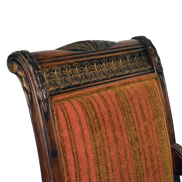 louis xvii carved arm chair s840a1-1-1 sigla furniture