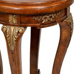 magan glass top accent table Ss069et1-1-1 sigla furniture