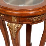 magan glass top accent table Ss069et1-1 sigla furniture