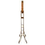 round clock on metal stand s607clock1-1-1-1 sigla furniture