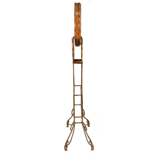 round clock on metal stand s607clock1-1-1-1 sigla furniture