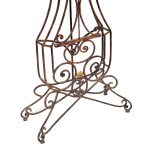 round clock on metal stand s607clock1-1-1 sigla furniture