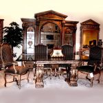 Bellagio 7 Piece Dining Chairs with Glass Top Table S861Set-1 sigla furniture