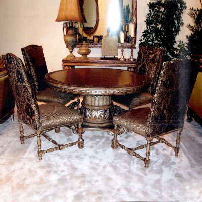 Benton Louis XV Carved Dining Furniture Set S923SET-1 sigla furniture
