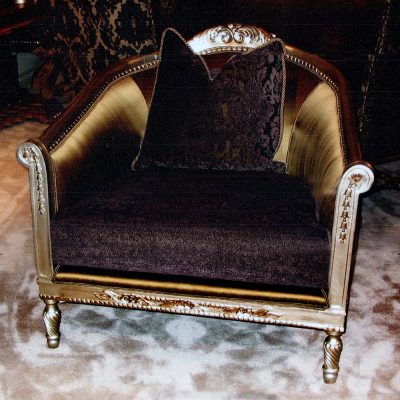 Cinderella Luxury Italian Lounge Chair Furniture S395LC-1 sigla furniture