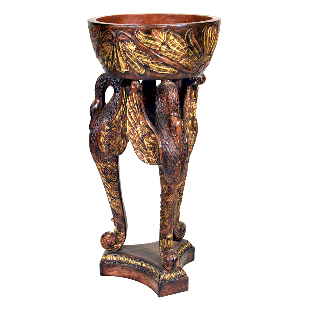 plant stand dolphin design p103a sigla furniture