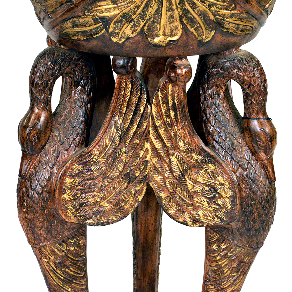 plant stand dolphin design p103a-1 sigla furniture