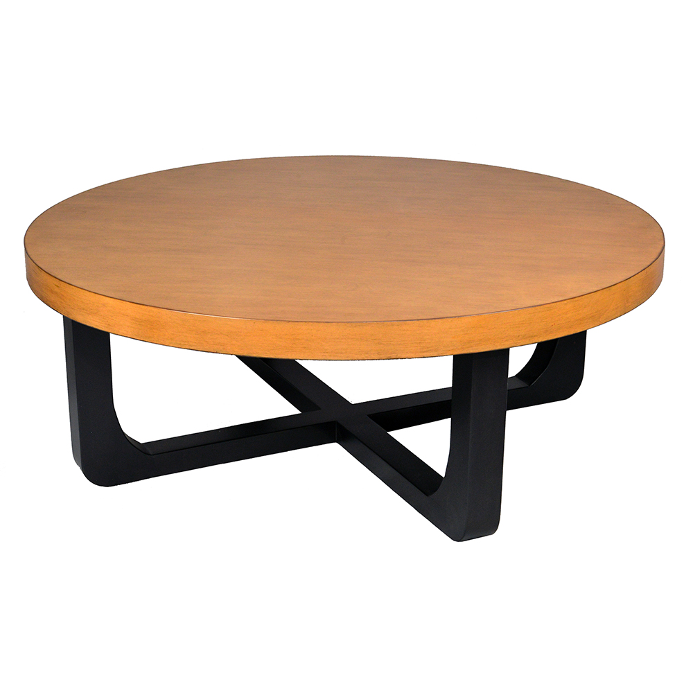 round contract transitional coffee table t50ct1 sigla furniture