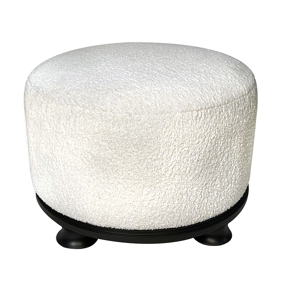 tom round button modern bench ottoman t98b3 sigla furniture