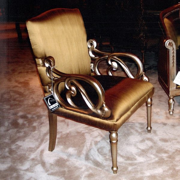 Zoya Transitional Accent Arm Chair Furniture T108A-1 sigla furniture