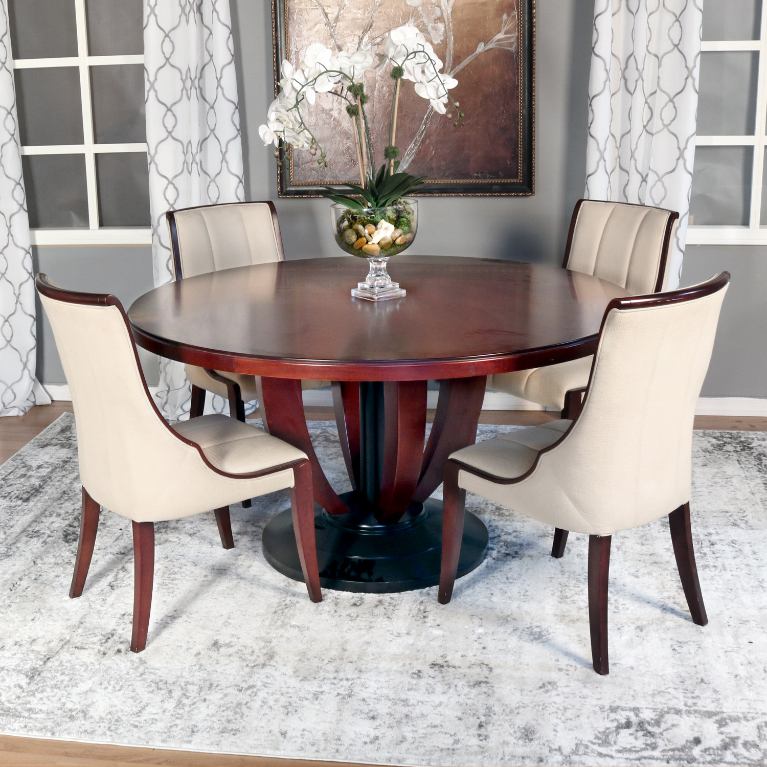Transitional dining online room sets