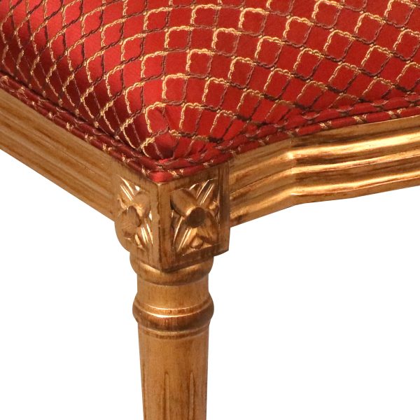 16th Century French Versailles Louis XVI Side Chair - Image 9