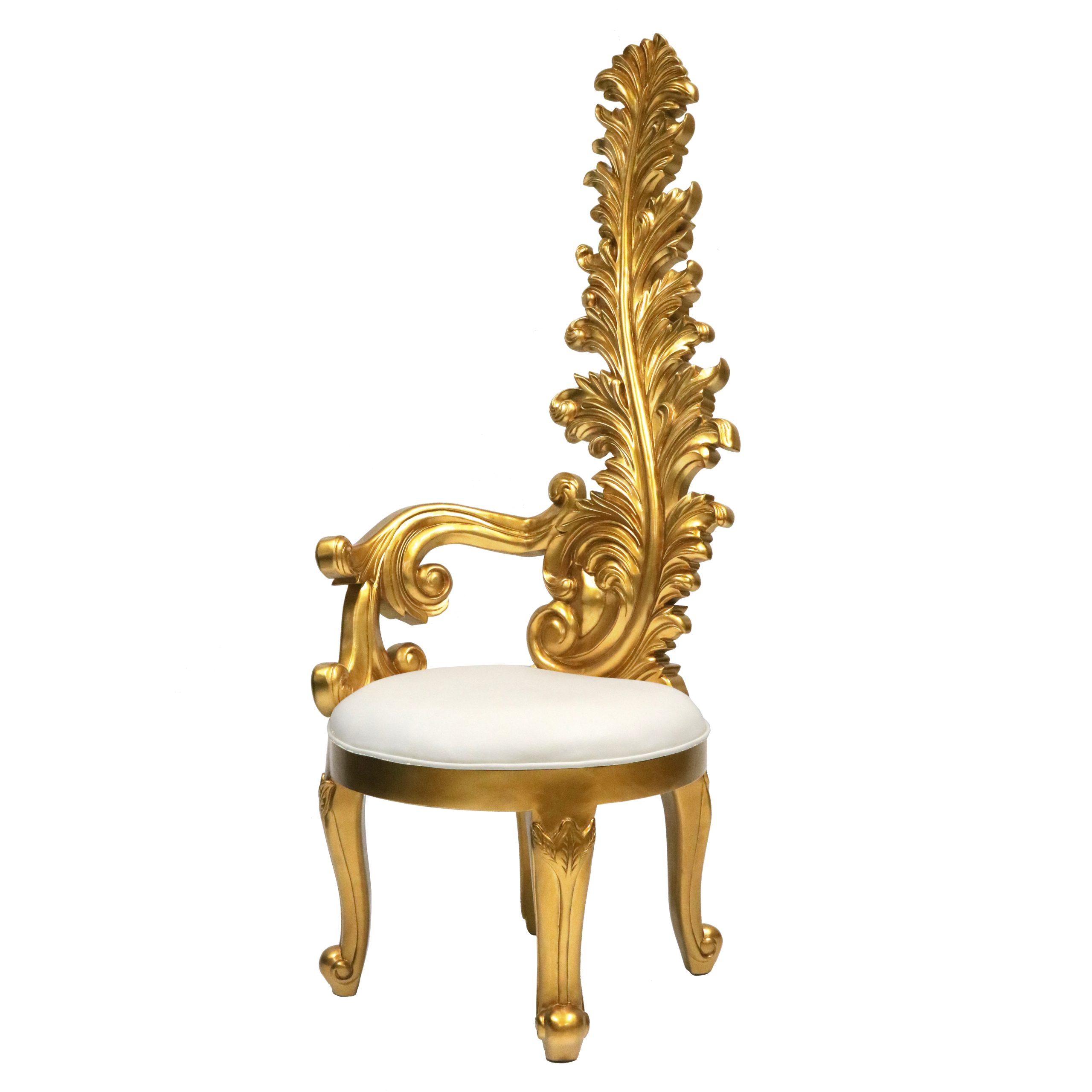 A Versailles Acanthus Throne Lounge Chair S870LC-1