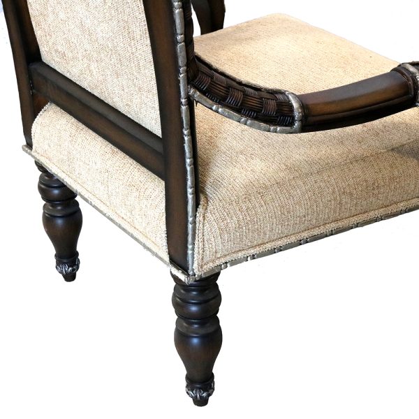 Antique Louis XV Style Armchair - Image 8