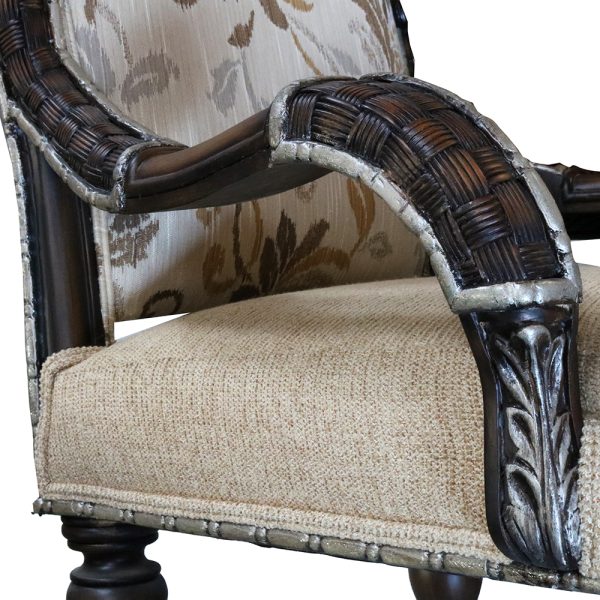 Antique Louis XV Style Armchair - Image 4