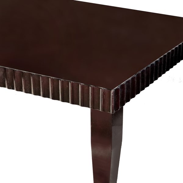 Balboa Modern Rectangular Wood Top Table - Image 3