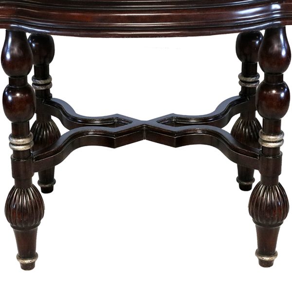 Baroque Elegance Transitional Accent Table - Image 5
