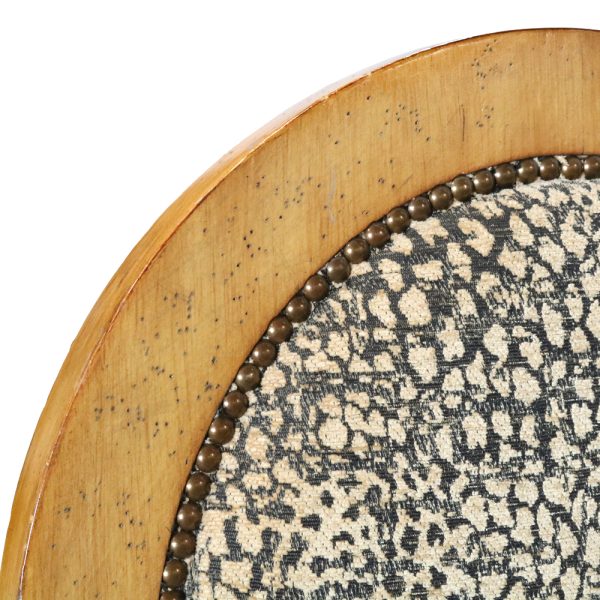 Capri Round Back Transitional Barstool - Image 3