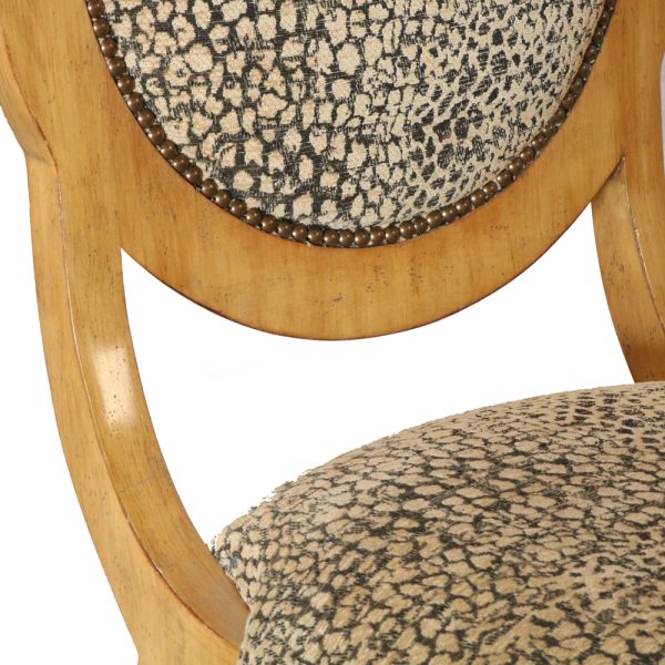 Capri Round Back Transitional Barstool - Image 9