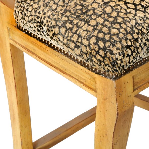 Capri Round Back Transitional Barstool - Image 8