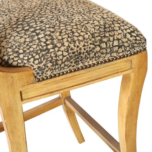 Capri Round Back Transitional Barstool - Image 7