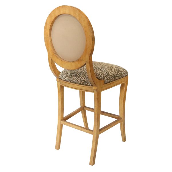 Capri Round Back Transitional Barstool - Image 2