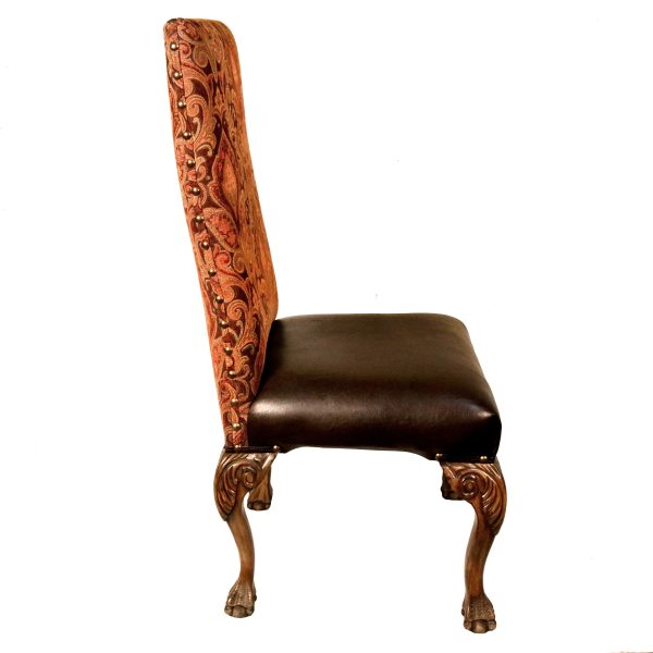 Chippendale Queen Anne Dining Side Chair - Image 5