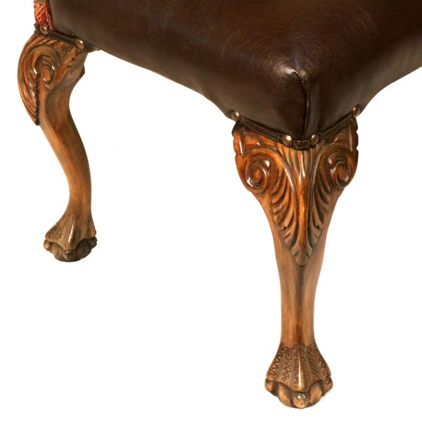 Chippendale Queen Anne Dining Side Chair - Image 2
