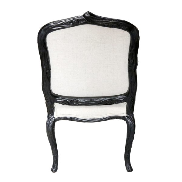 Chiseled Louis XII Arm Chair - Image 8