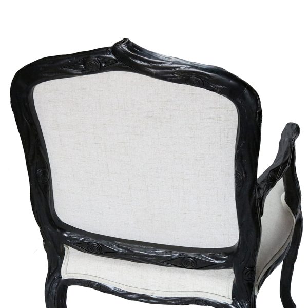 Chiseled Louis XII Arm Chair - Image 7