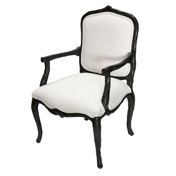Chiseled Louis XII Arm Chair - Image 6