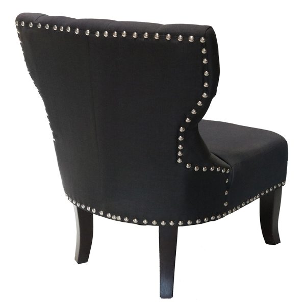 Classic Tufted Fully Upholstered Accent Chair - Image 7