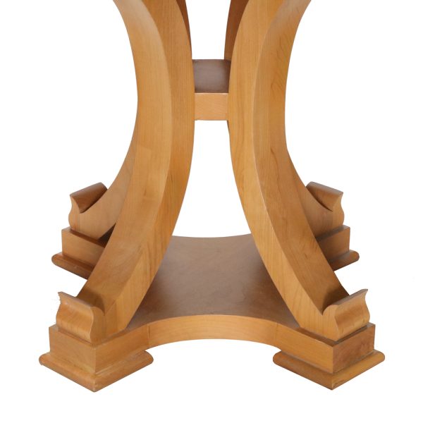 Cloverleaf French Transitional Accent Table - Image 2
